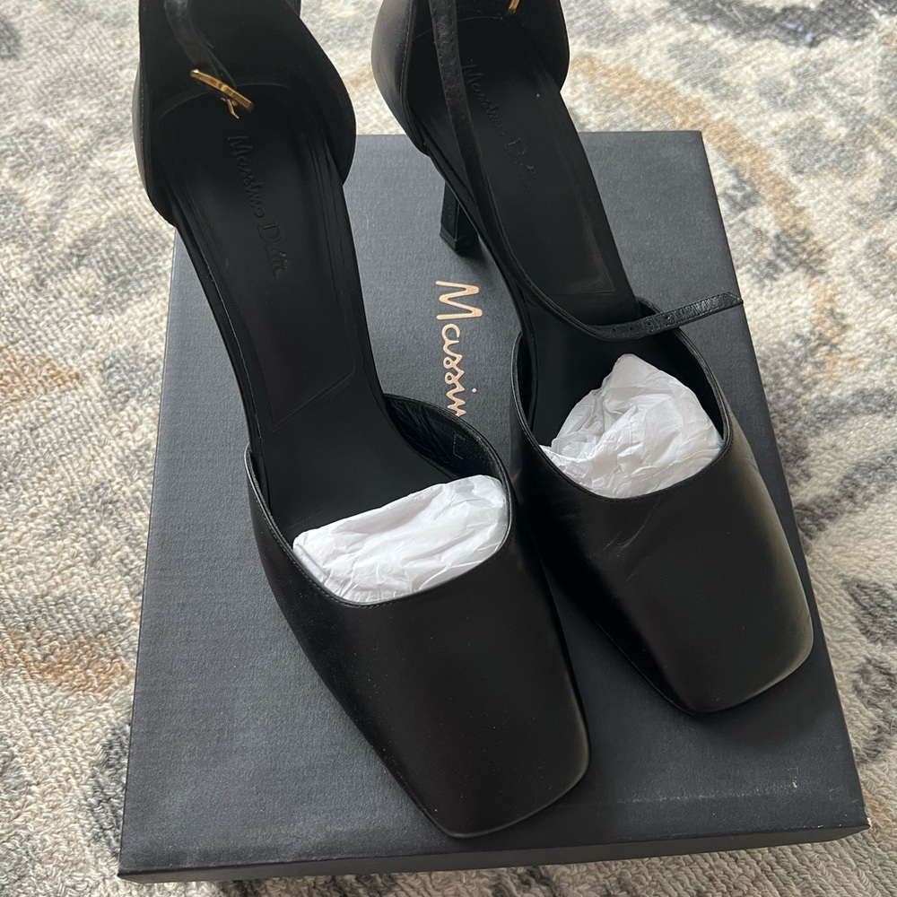 Massimo Dutti Black Women's Heels